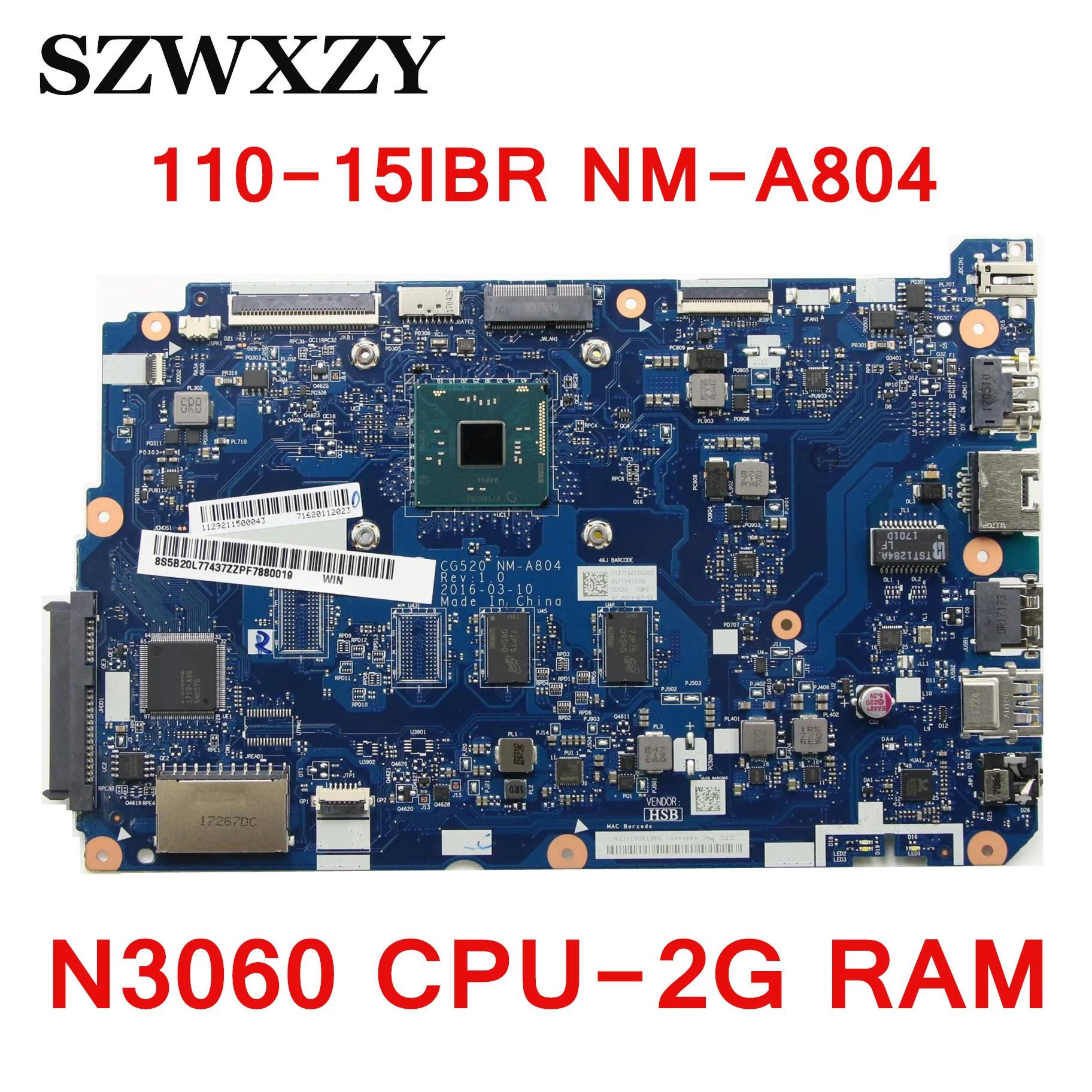  ƮϿ  ,  5B20L77437, N3060 CPU, 2G RAM, CG520 NM-A804, 110-15IBR